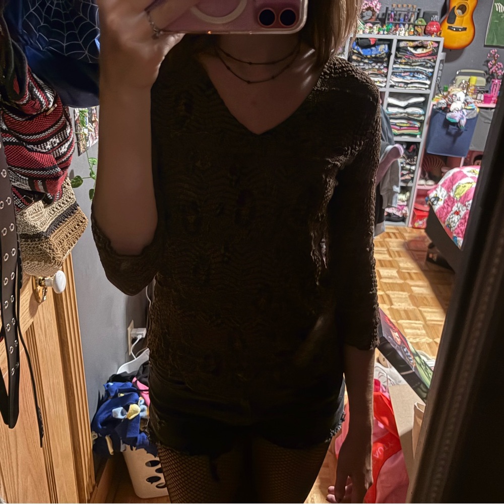 Jaipur Chocolate Lace Blouse